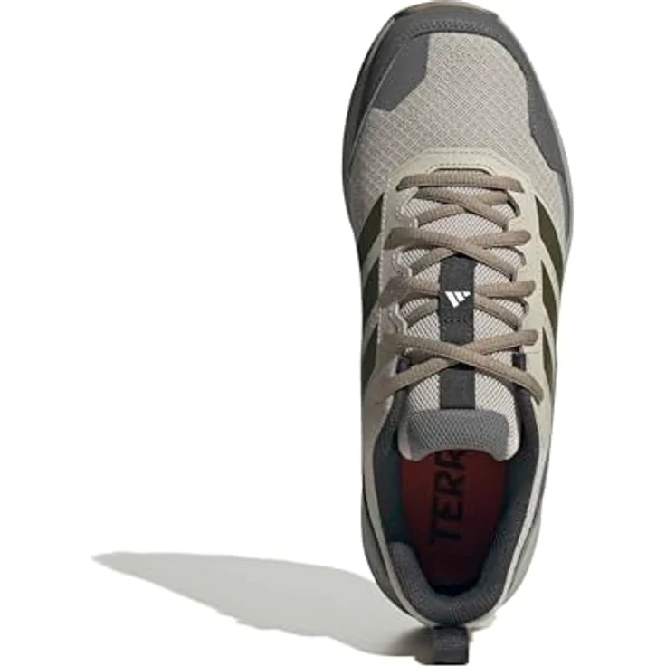 adidas Performance Terrex Eastrail 3 Traxion, wasserdichter Herren Wanderschuh in grau/grün, Größe 41 1/3 – Bild 2