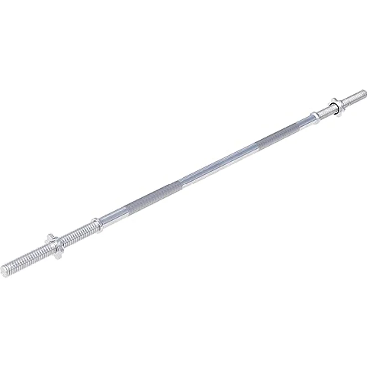 GORILLA SPORTS® Langhantelstange - Ø 30 mm, 150 cm / 180 cm / 200 cm lange, mit 2 Sternverschlüssen, bis 200kg Belastbar, aus Chrom - Langhantel, Hantelstange, Hantel, Langhantel-Stange – Bild 1