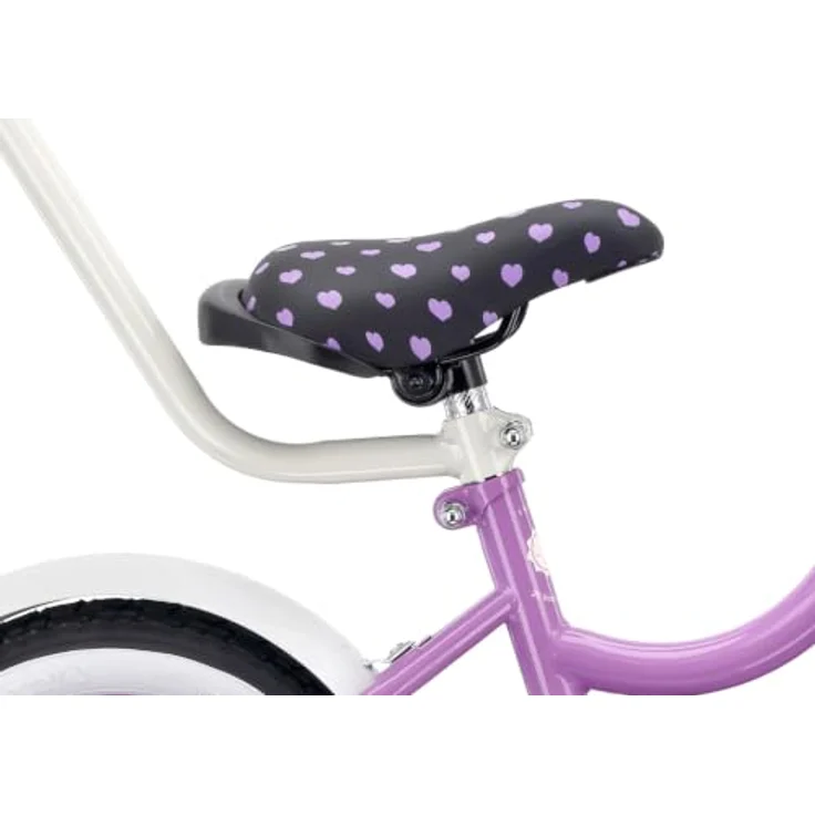 Sun Baby Heart Bike, 12 Zoll Mädchenfahrrad mit Stützrädern, lila, max. Gesamtgewicht 50 kg – Bild 3