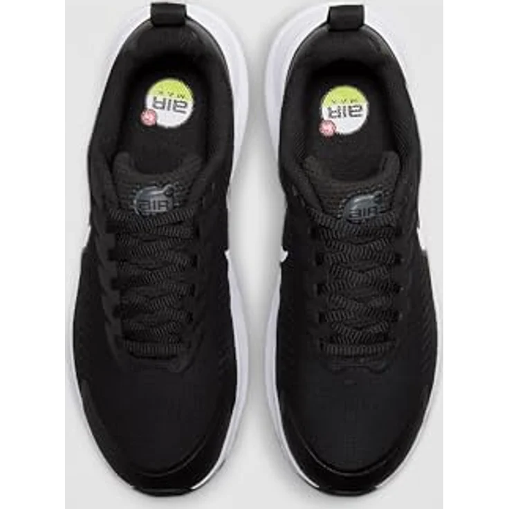Nike Damen Air Max Nuaxis, Laufschuhe mit sichtbarer Air Max-Dämpfung, flexibles Textil-Obermaterial, schwarz – Bild 5