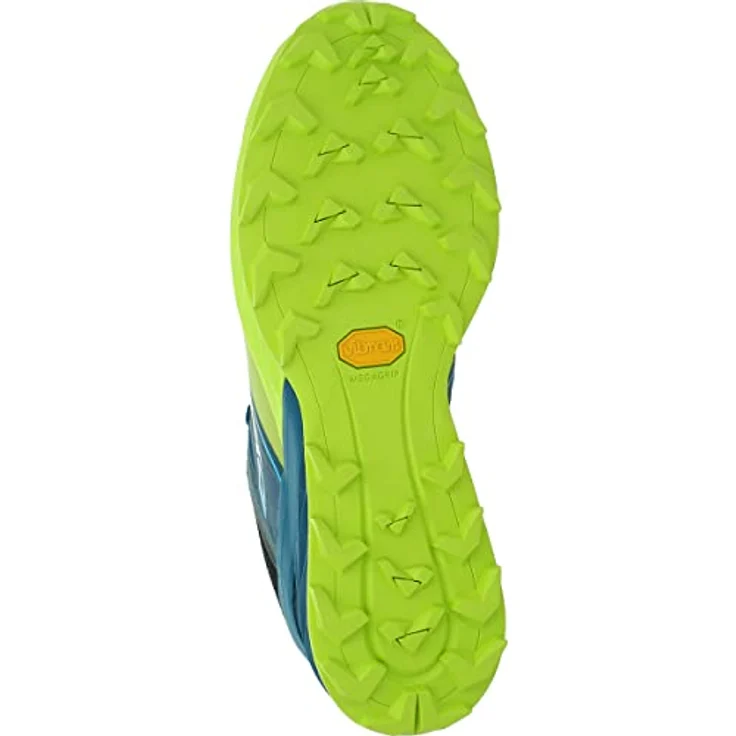Dynafit Alpine Laufschuh Herren, leichter Trail Running Schuh mit Vibram Megagrip, Grün, Größe 44 – Bild 2