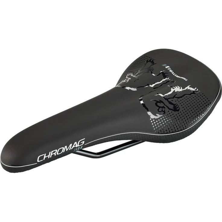 Chromag Trailmaster DT, Velosattel für MTB mit synthetischem Oberbezug, 140 mm breit, 305 g – Bild 1