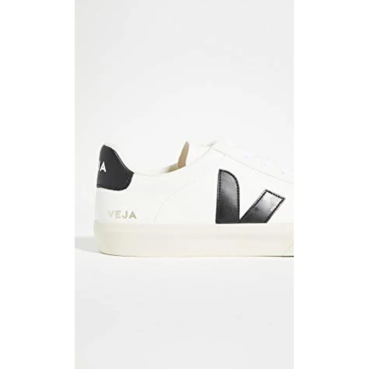 Veja Campo Extra White_Kaki, Laufschuhe aus chromfreiem Rindsleder, Kaki/Weiß, Größe 46 – Bild 4