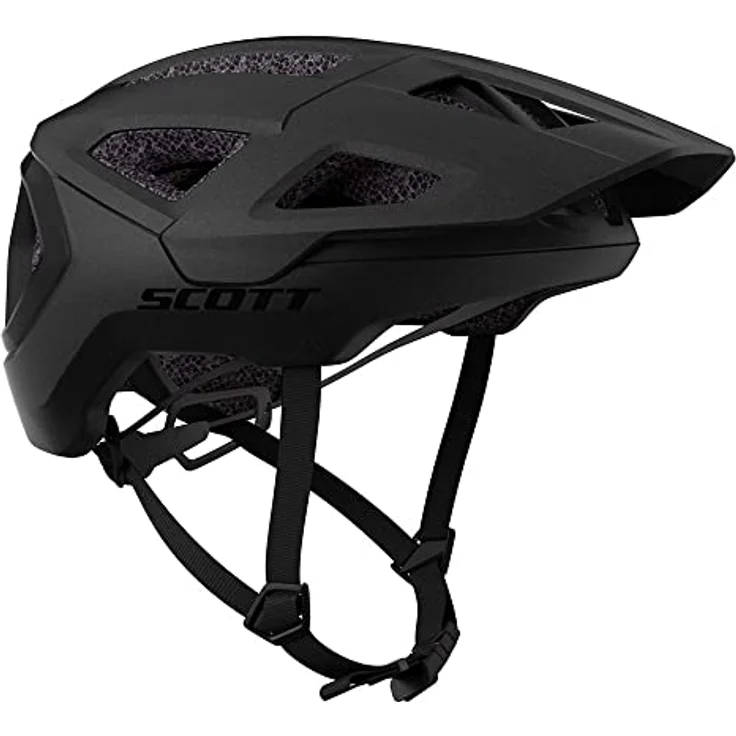 SCOTT Tago Plus (ce) Stealth Black, Trail-Helm aus recycelten Materialien für All-Mountain-Gelände, Größe S – Bild 1