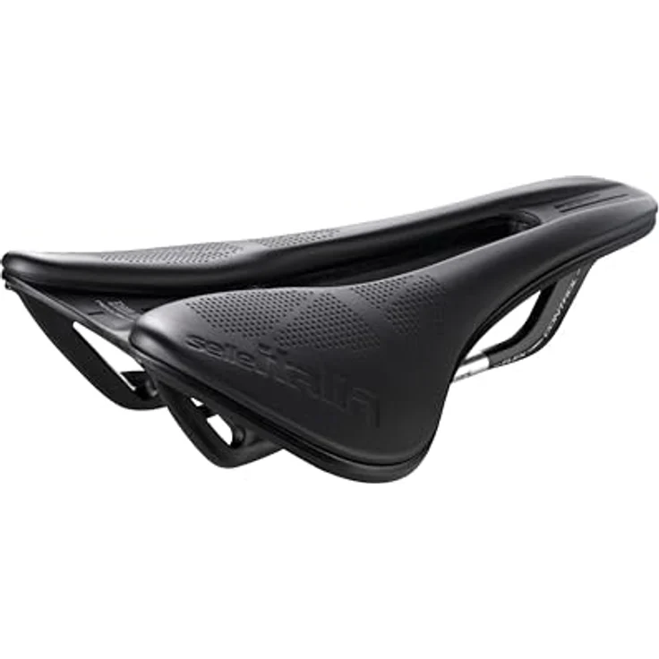 Selle Italia Novus Boost EVO X-TECH Superflow, Fahrradsattel mit Fec Alloy Rails ∅7mm, innovatives Design und hohe Stabilität – Bild 1