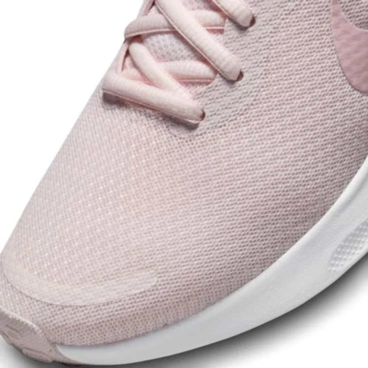 Nike Revolution 7 Damen-Laufschuhe, FB2208-600, komfortables Obermaterial, gepolsterte Ferse, griffige Gummi-Außensohle, Größe 40.5, rot – Bild 4