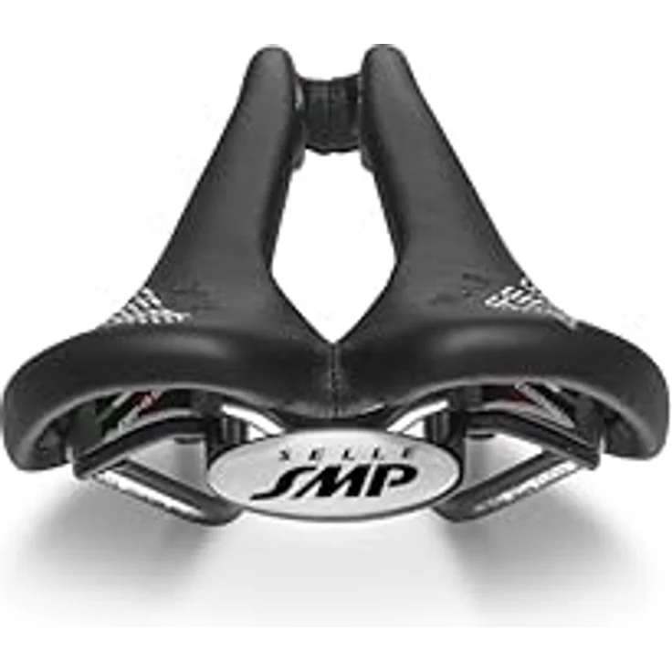 Selle Smp Blaster, Rennradsattel aus echtem Leder mit ergonomischem Design, 255g, für mittelbreite bis breite Becken – Bild 4