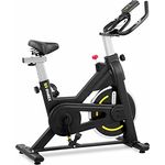 Gymrex GR-MG122 Heimtrainer Schwungmasse 8 kg LCD Hometrainer Heimtrainer Fahrrad Indoor Cycle Hometrainer Fahrrad