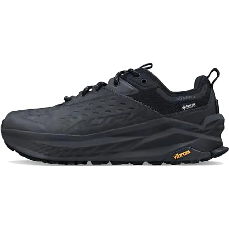 Altra Olympus 6 Hike Low GTX, Herren Wanderschuhe, wasserdicht, atmungsaktiv, GORE-TEX, Vibram Sohle, Schwarz, Größe 44.5 – Bild 1