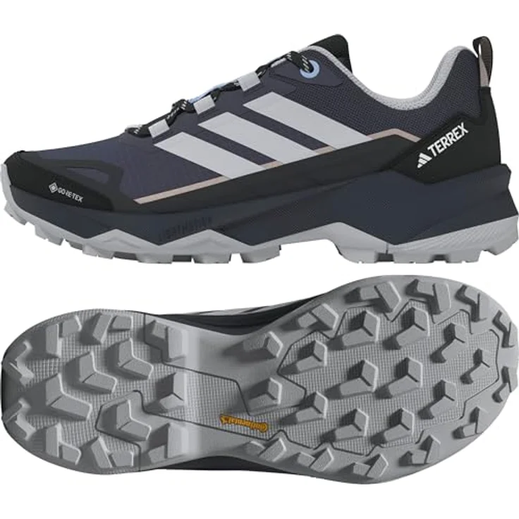 adidas Terrex Skychaser AX5 GTX, Damen Wanderschuhe mit Lightmotion Dämpfung und Continental™-Gummisohle, Größe 40, Grau – Bild 9
