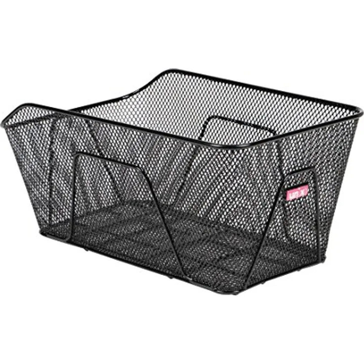 Unix Festmontagekorb Romano, schwarz, 20 Liter, 44 x 27 x 20 cm, Gewicht 1370 g