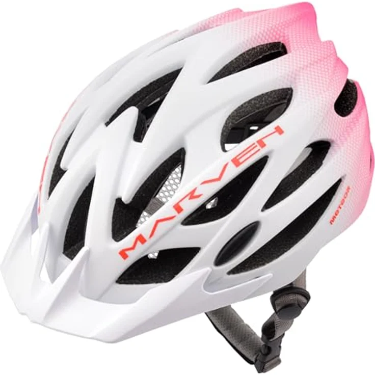 meteor® Marven Fahrradhelm, vielseitiger Schutzhelm für Herren, Damen und Kinder, ideal für MTB, Downhill, BMX und Inlineskaten, mit LUFTDURCHLASS-System und FLIEGENNETZ-Schutz, anpassbare Passform in Schwarz – Bild 2