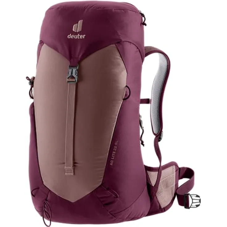deuter AC Lite 22 SL Damen Wanderrucksack (Modell 2024) - Aircomfort Netzrücken-System, SL Women's Fit, trinkblasenkompatibel bis 2 Liter