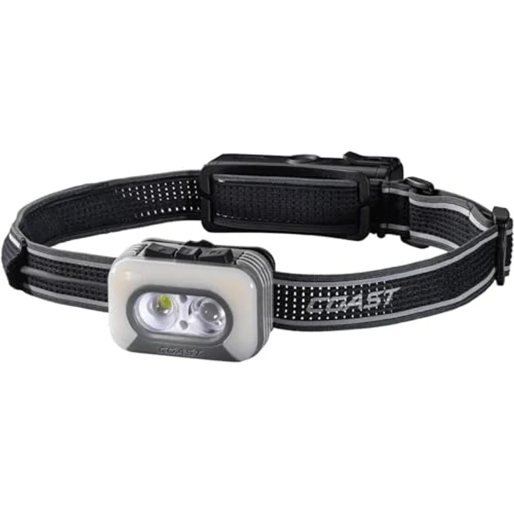 Coast RL35R, Sprachgesteuerte LED-Stirnlampe mit 1100 Lumen, ARC280™-Beleuchtung, 4 Farbmodi, Sicherheitslicht und USB-C-Ladeanschluss – Bild 1