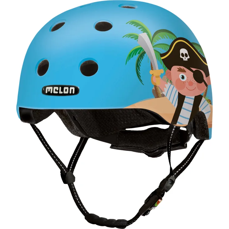 Melon Kinderhelm "Kids Collection" Urban Active, G little pirat, 46-52 cm