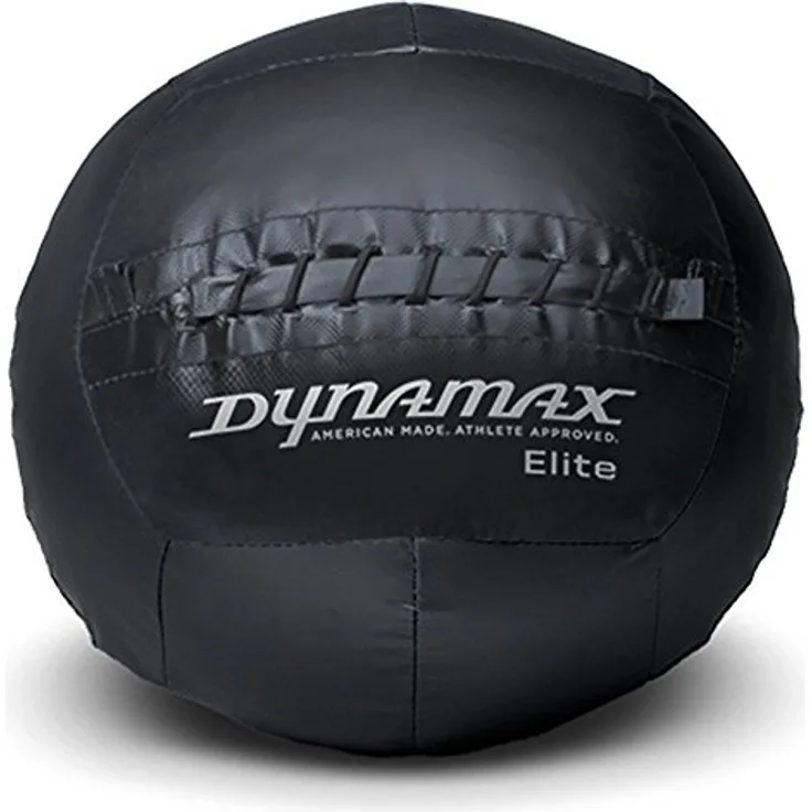 Dynamax Medizinball Elite, Schwarz, 4 kg, handlich und vielseitig einsetzbar
