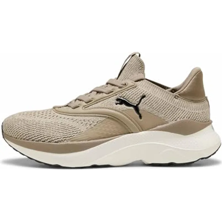 Puma SOFTRIDE Mayve Wn's, Damen Laufschuhe mit SOFTRIDE Foam und SOFTFOAM+, Beige, Größe 40.5