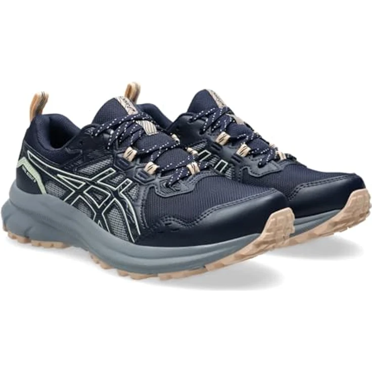 Asics Trail Scout 3 1012B516404, Wanderschuhe mit stark profiliertem Grip, Größe 39.5, midnight-whisper green – Bild 4