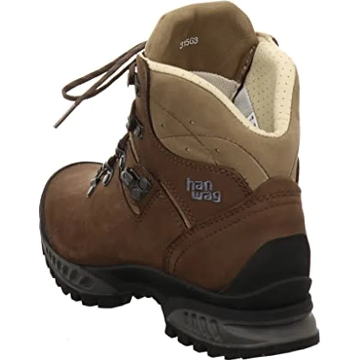 Hanwag Tatra II Bunion Damen Wanderschuhe, optimal für Hallux valgus, Größe 37.5, Braun – Bild 4