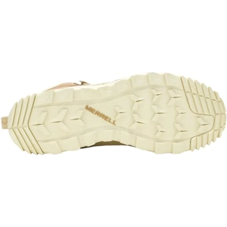Merrell Wildwood WP J038298, Wanderschuhe für Damen aus Wildleder und Stoff, beige – Bild 6
