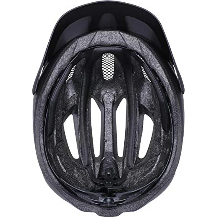 BBB Kite 2.0, Velohelm für Rennrad und Mountainbike, 52 - 55 cm, mit abnehmbarem Visier und Insektennetz, schwarz – Bild 7