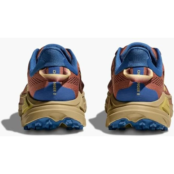 HOKA Challenger 8 M, Herren Trail-Running Schuhe, atmungsaktives Obermaterial, Regular Fit, Gummisohle, Braun, EU 46 US 11.5 – Bild 6