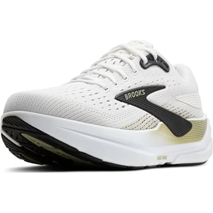 Brooks Ghost Max 3, Damen Laufschuhe in Weiß, Größe EUR 45.5 | US 11 – Bild 1