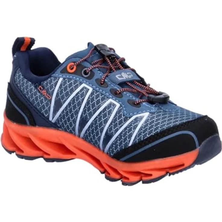 CMP Altak Trail Shoes WP 2.0, Wasserdichte Kinderschuhe mit veganer Technologie, Bluestone-Arancio, Größe 29 – Bild 9