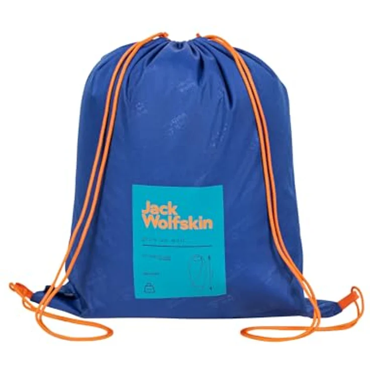 Jack Wolfskin Grow Up Moonrise, Schlafsack (160 cm) mit erweiterbarem Fußende, atmungsaktivem Texatherm Core Ecosphere-Gewebe und Synthetikfaserfüllung, inkl. Packsack – Bild 1