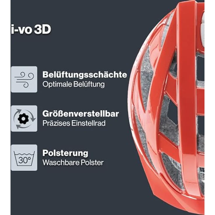 uvex, i-vo 3D, Fahrradhelm – Bild 3