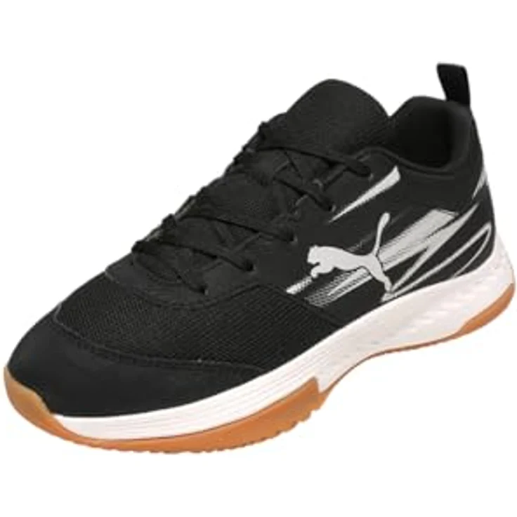 PUMA Varion II Jr, Jungen Laufschuhe mit Variofoam Dämpfung und Variomesh, schwarz (pumablackcoollightgra), Gr. 371/2 – Bild 1