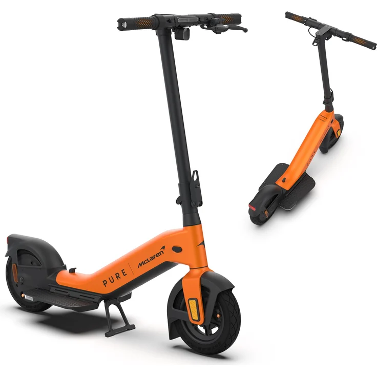 Pureelectric PURE McLaren E-Scooter Sonderedition, Papaya, 50 km Reichweite, 710 W Motor, IP65 Schutzklasse