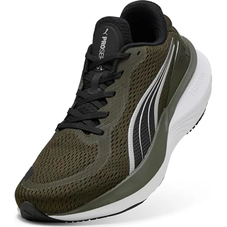 Puma Scend Pro 2, Damen Laufschuhe mit PROFOAM Dämpfung, Grün, Größe 42.5 – Bild 6