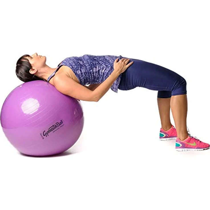 Original Pezzi Pezziball Standard 75 cm m. Ballschale violett Sitzball – Bild 2