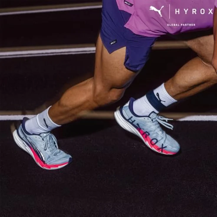 PUMA x HYROX Velocity NITRO 4, Laufschuhe für Herren mit NITROFOAM Dämpfung und PUMAGRIP Sohle, reguläre Breite – Bild 2
