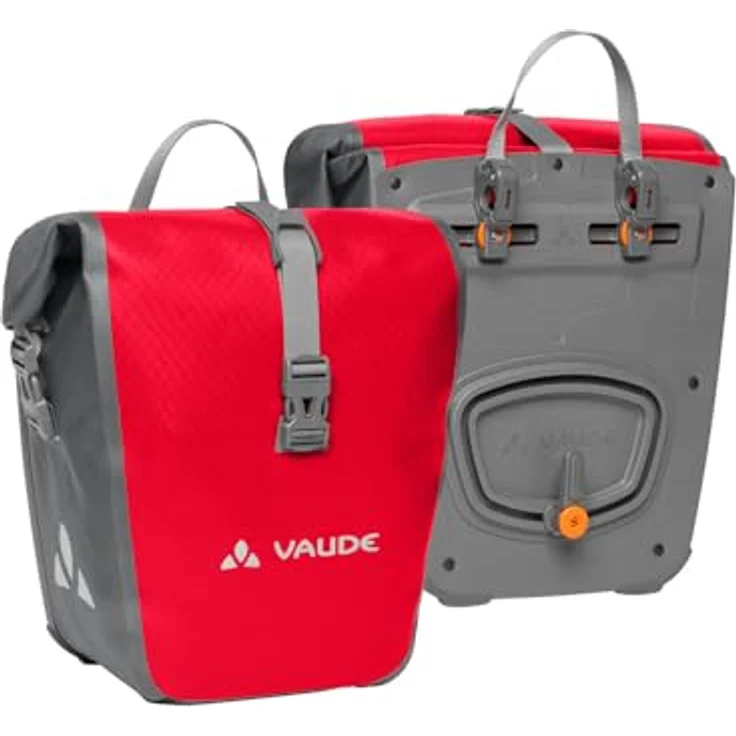 Vaude Aqua Front 28 L Fahrradtasche - Rot. – Bild 2