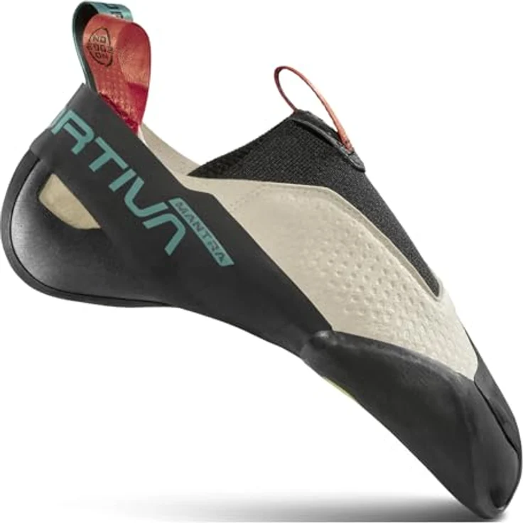 La Sportiva Mantra, Unisex Kletterschuhe mit D-Tech™ Konstruktion und P3 System, Weiss, 42.5 – Bild 1