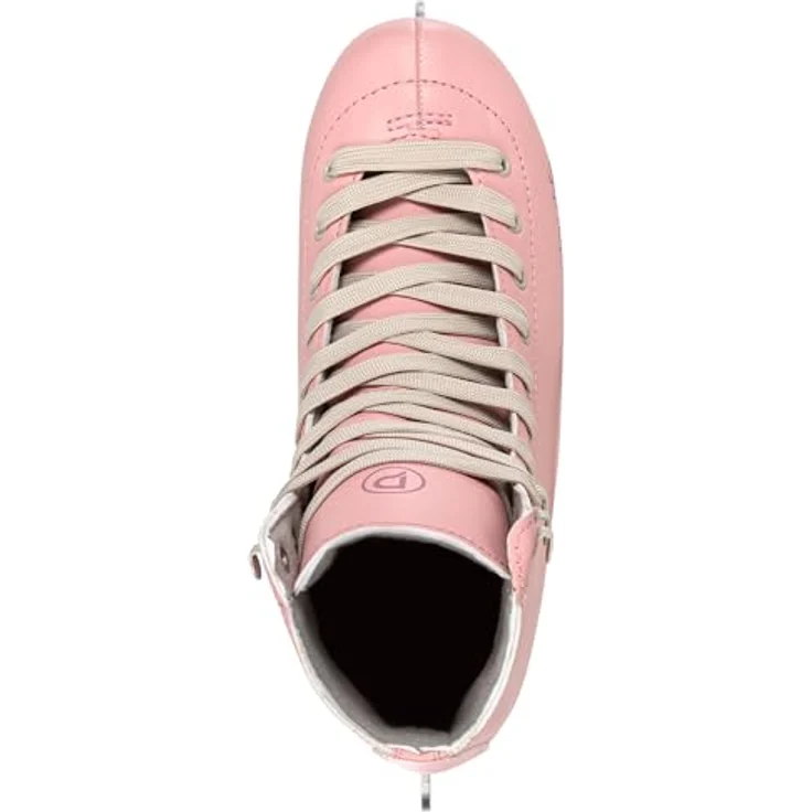 Playlife Schlittschuhe Charming Rose, Eislaufschuhe für Damen mit robustem Vinyl-Hartboot,  Gr. 35-42, ideal für Anfängerinnen und Freizeiteislauf – Bild 4