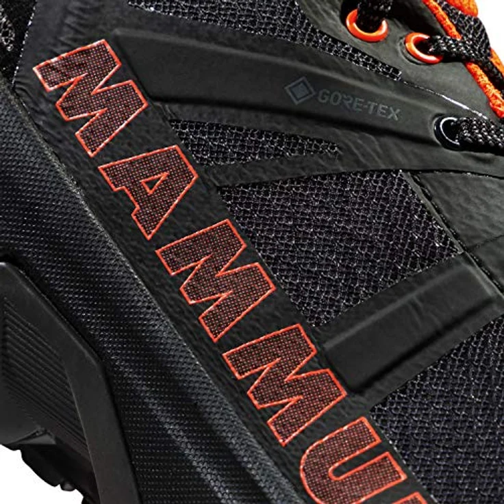 Mammut Sertig II Low GTX, Herren Wanderschuhe mit Gore-Tex® Anwendung, schrittdämpfender EVA-Zwischensohle, Schwarz – Bild 8