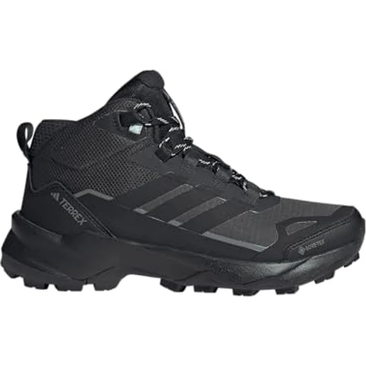 adidas Women's Terrex Skychaser AX5 Mid GORE-TEX, Leichte, wasserdichte Wanderschuhe mit optimalem Grip, Grau, Größe 37 – Bild 4