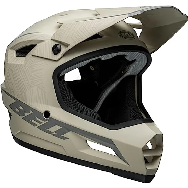 Bell Sanction 2 DLX MIPS, Downhillhelm in Beige, Größe XL mit hochwertigem Schutzsystem – Bild 2