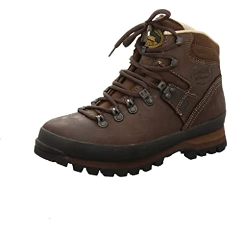 Meindl Borneo Lady 2 MFS, Damen Wander-Trekkingstiefel aus Nubukleder, dunkelbraun - nougat, 650g pro Schuh – Bild 1