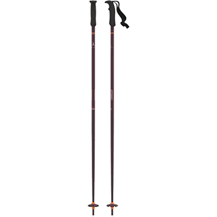 ATOMIC CLOUD Skistöcke, 105 cm Aluminium mit ergonomischem Griff und 60 mm Pistenteller, Schwarz, Einsteiger-Stöcke