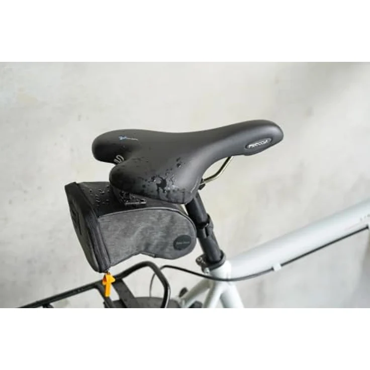 Selle Royal Satteltasche Medium, 1,2L schwarz mit ICS-Clipsystem, wasserabweisend, reiß- und kratzfester Bezug – Bild 5