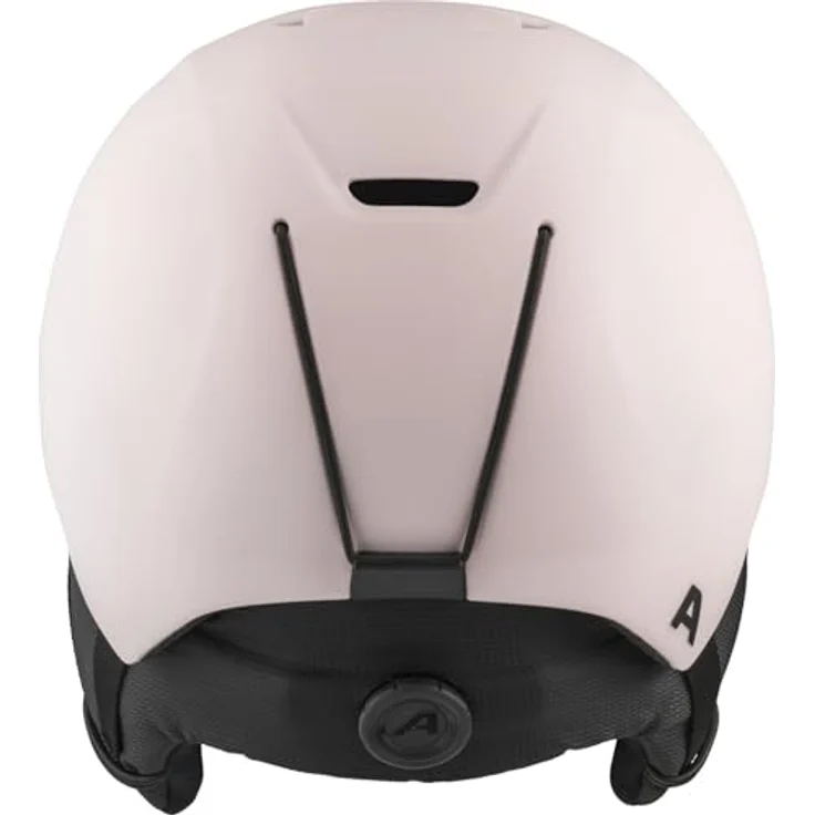Alpina BRIX JR Unisex Skihelm, Light-Rose matt, 48-52, mit herausnehmbarem Innenfutter und integriertem Nackenwärmer – Bild 4