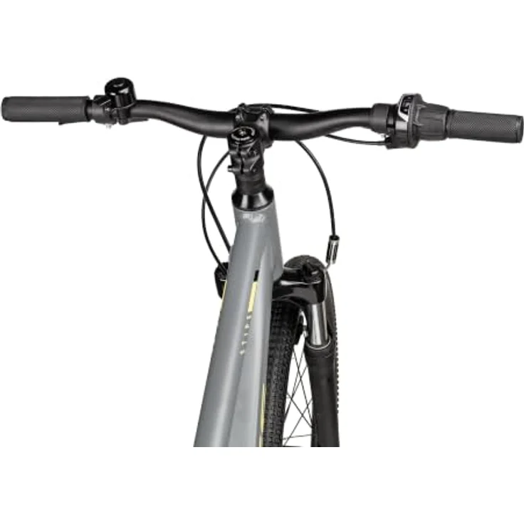 Axess Kinderfahrrad Stipe 24, 7 Gang Shimano Tourney, Kettenschaltung, leichter Aluminiumrahmen schwarz/grau – Bild 4