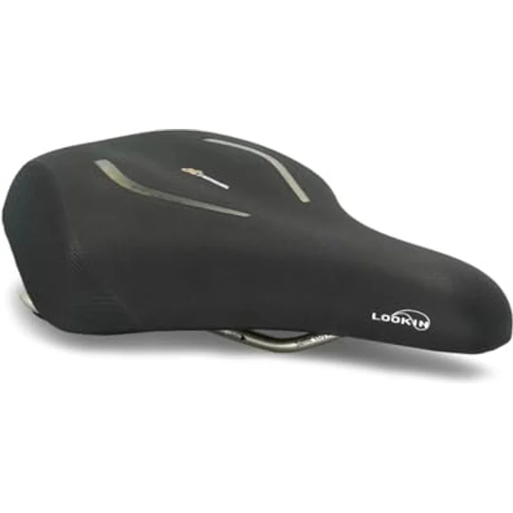Selle Royal Lookin Evo Relaxed, Velosattel mit Royalgel und atmungsaktiver Biotex-Beschichtung, Stracciatella-Farbgebung – Bild 2