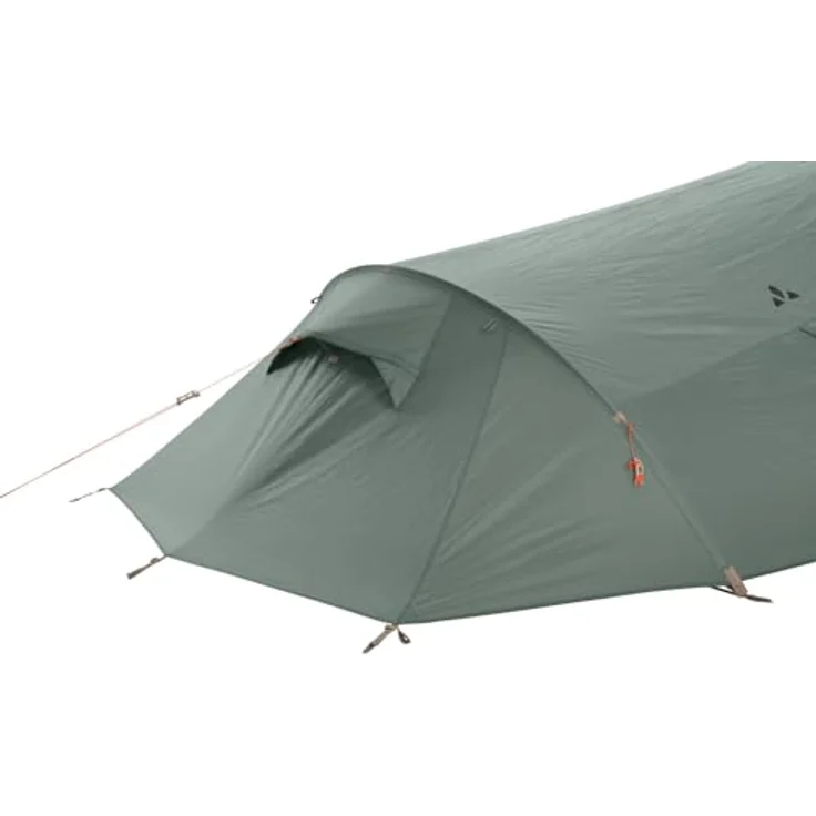 VAUDE 3-Personen-Zelt Allround Ferret XT 3P, Agave, 3 Eingänge, geräumige Apside, schneller Aufbau – Bild 3