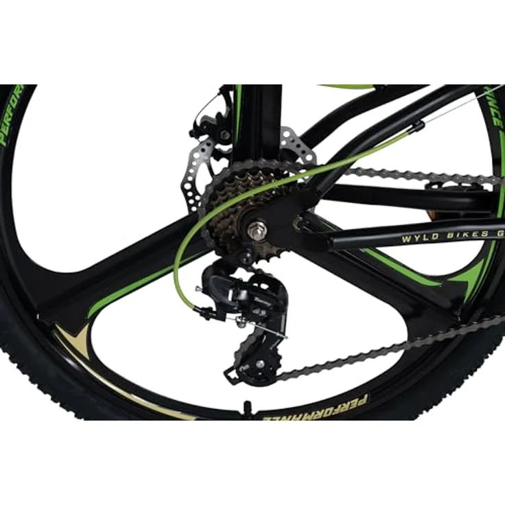 WYLD Fully MTB 26'' Bliss, 21 Gänge, RH 47 cm, Magnesium-Laufräder, empfohlen für Körpergrößen 170-185 cm – Bild 4