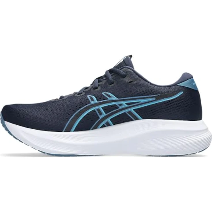 ASICS Gel Excite 11, Neutralschuh mit Gel-Dämpfung und atmungsaktivem Mesh-Obermaterial, Midnight/Winter Sea, Herren, Größe 44.5 – Bild 8